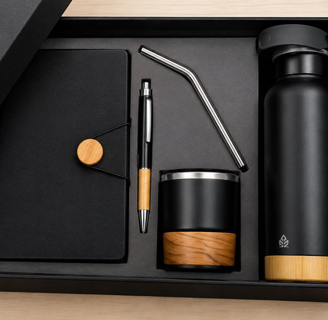 4 in 1 Diary Pen & Bottle and & Tumbler Set